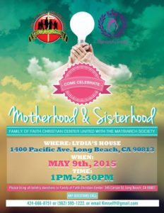 Mother's Day flyer